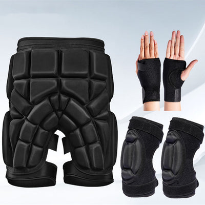 Set de Protección para Patines y Esquí - Protector de Cadera Doble