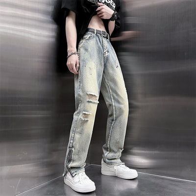 Jeans Holgados para Hombre con Cierre Lateral - Colección Primavera Verano - Image 3