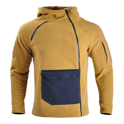 Sudadera con Capucha Camuflada para Hombre - Abrigo Outdoor Transpirable y Cálido - Image 3