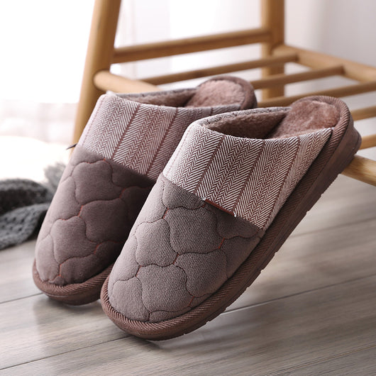 Pantuflas de Algodón con Bordado para Hombres Adultos y Mayores - Image 13