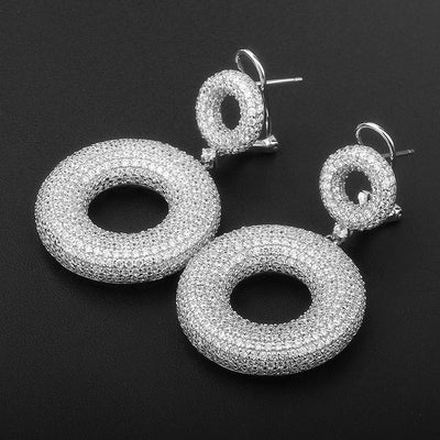 Aretes de Plata 925 con Circones - Estilo Europeo y Americano - Image 3