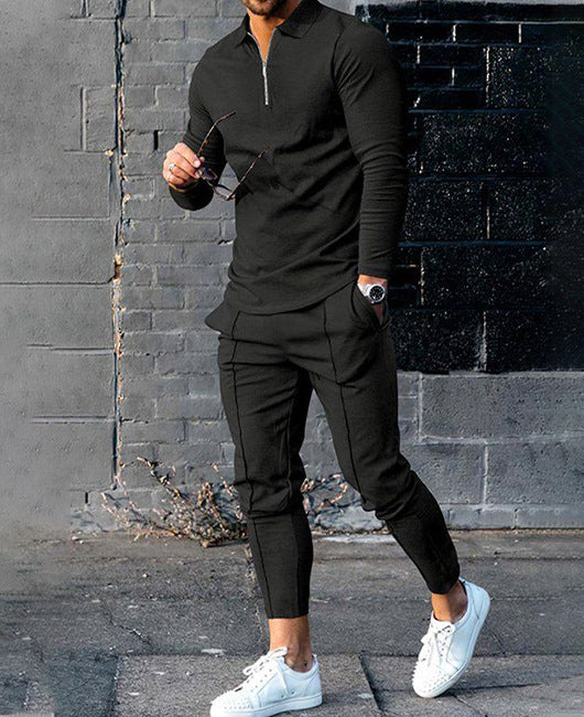 Conjunto Deportivo Hombre: Sudadera con Cierre y Pantalón - Image 5