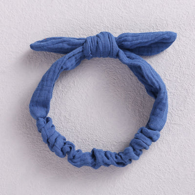 Diadema Infantil Artesanal con Moño Suave - Image 33