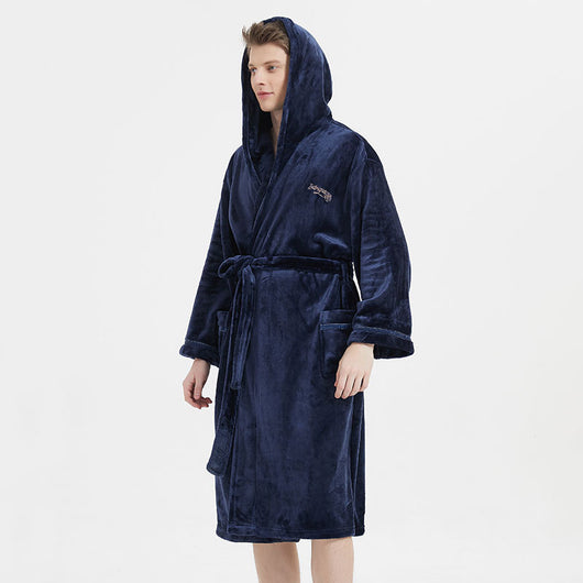 Pijama Franela Azul Marino para Hombre - Image 10