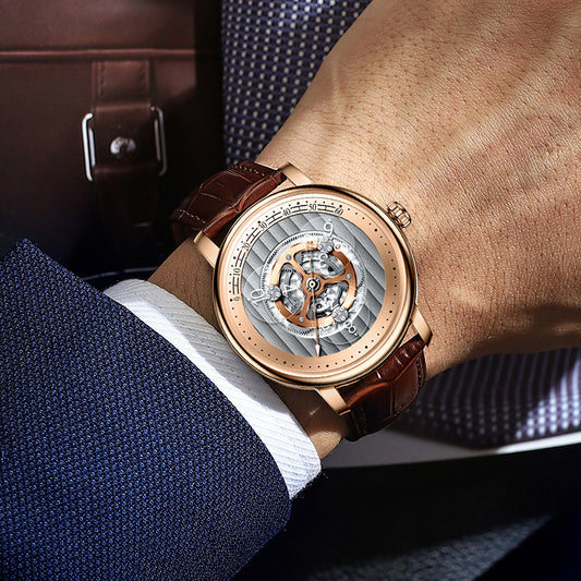 Reloj Automático para Hombre con Esfera Esqueletizada