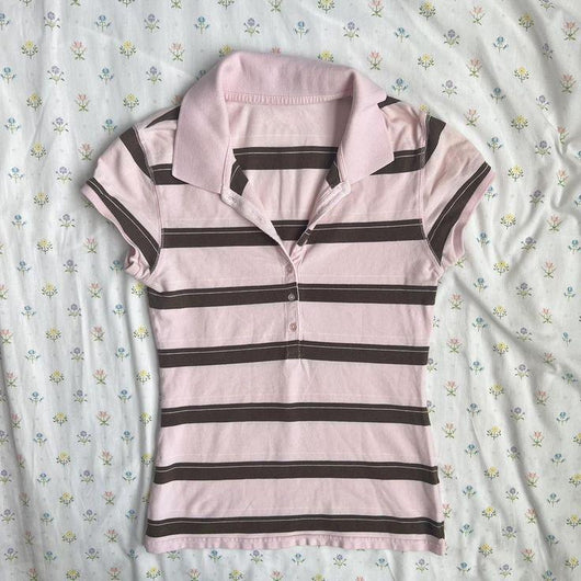Polo Casual Slim Fit a Rayas - Diseño Minimalista y Versátil - Image 2