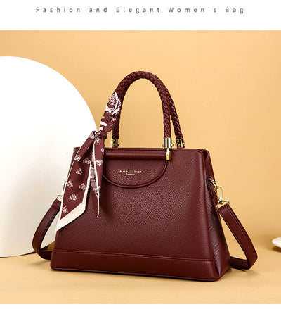 Bolso Tote Crossbody de Lujo Retro con Gran Capacidad para Mujer - Image 24