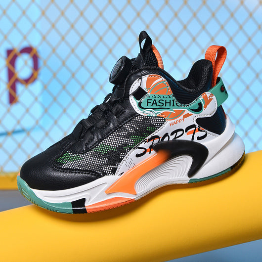 Zapatillas de Baloncesto Alto Confort con Sistema de Botones Giratorios Automáticos - Image 8