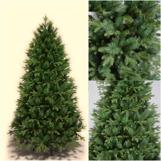 Árbol de Navidad de Lujo con Marco Decorativo de Agujas de Pino - Image 4