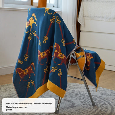 Toalla de Baño Gasa de Algodón Puro Absorbente - Image 4