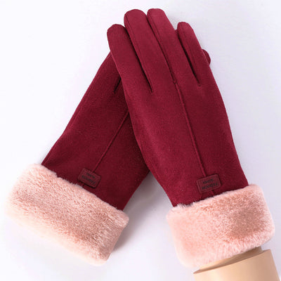 Guantes Térmicos Doble Capa con Forro de Terciopelo para Pantalla Táctil - Image 5