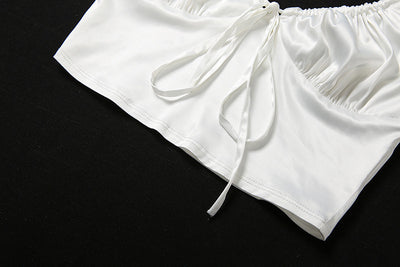 Chaleco Ajustado Escotado V sin Espalda para Mujer - Image 10