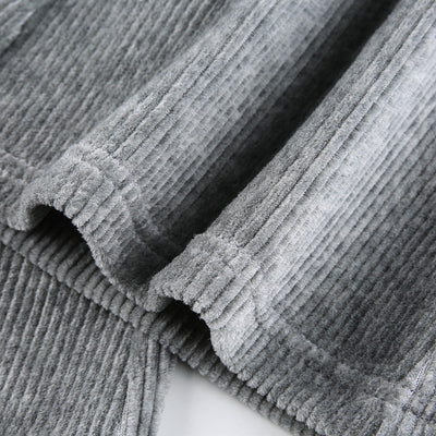 Pantalones de Pana Cintura Alta con Bolsillos - Corte Relajado y Slim - Image 26
