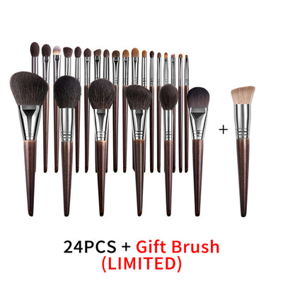 Set de Brochas de Maquillaje Natural Pelo de Cabra para Sombras - Image 10