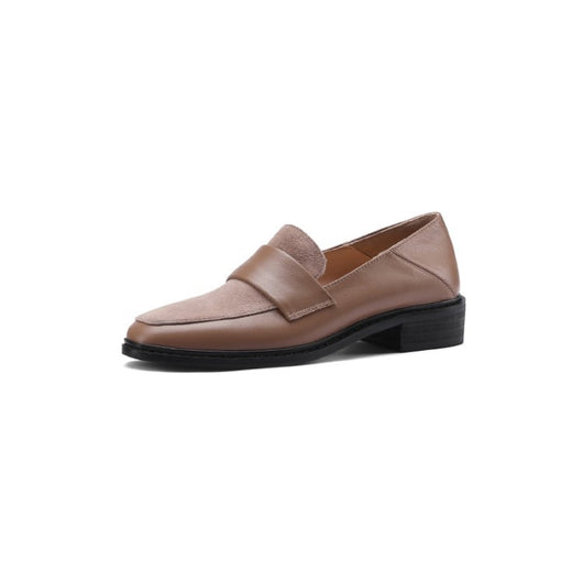 Mocasines Retro de Cuero Suave para Mujer con Costura Artesanal - Image 6