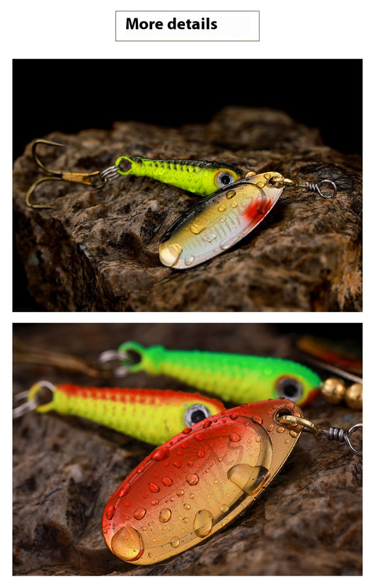 Señuelo Giratorio con Lentejuelas - Pesca de Simulación Manual - Image 17