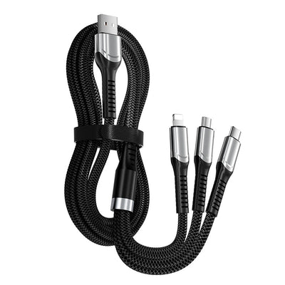 Cable de Carga Ultrarrápida 240W Tres en Uno para Negocios - Image 2