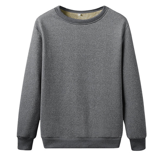 Conjunto de Sudadera Gruesa de Terciopelo para Hombre Talla Grande - Image 18