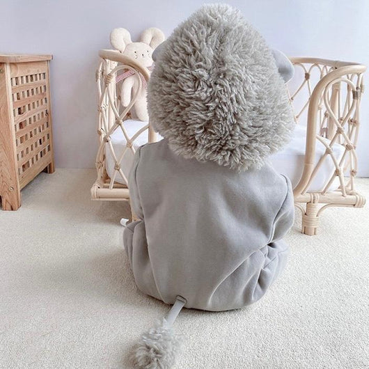 Mono Acolchado de Invierno para Bebé con Terciopelo - Image 9