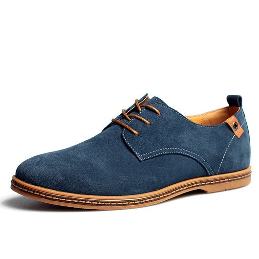 Zapatos de Gamuza con Cordones para Hombre