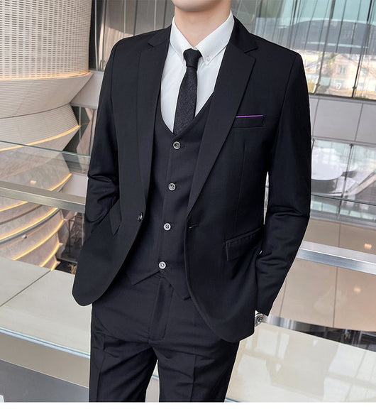 Traje Slim Fit Británico para Hombre - Conjunto Casual Elegante - Image 26