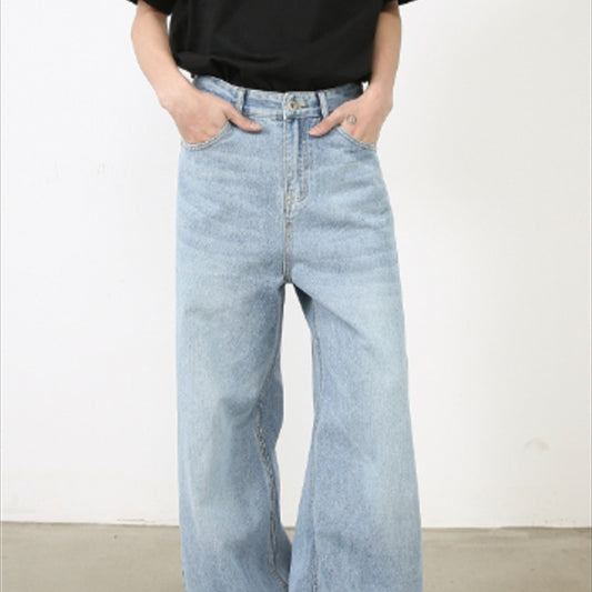 Jeans Rectos Holgados Casual para Hombre y Mujer