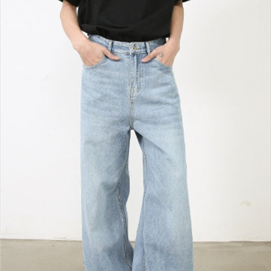 Jeans Rectos Holgados Casual para Hombre y Mujer