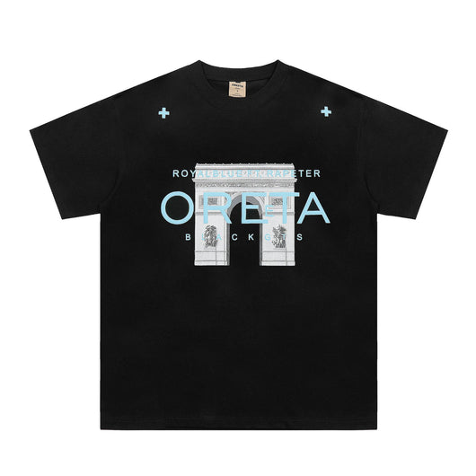 Camiseta Estampada con Letras de la Antigua Grecia - Image 5