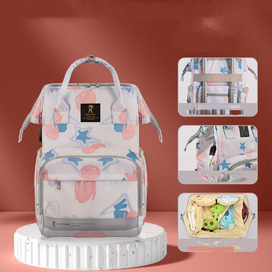 Mochila Portabebé para Mamás Modernas - Diseño Trendy Madre e Hijo - Image 11