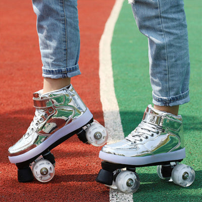 Patines de Cuatro Ruedas Profesionales para Hombre y Mujer - Image 9