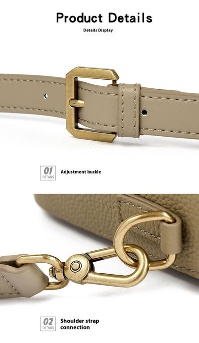Bolso Mensajero de Cuero Vintage para Mujer - Image 25