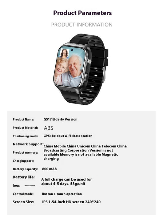Reloj Inteligente GPS Localizador para Adultos Mayores - Antirrobo - Image 11