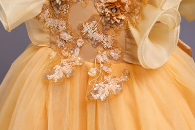 Vestido de Princesa Coreano Esponjoso para Niñas - Disfraz de Boda - Image 12
