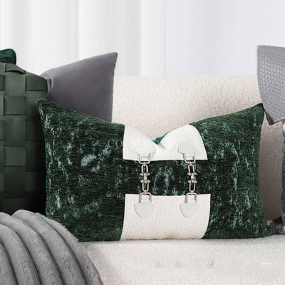 Funda de Almohada Retro Verde - Lujo Accesible para tu Dormitorio - Image 12