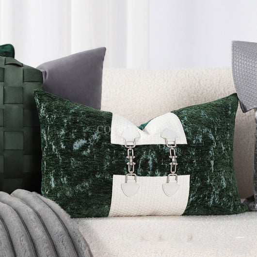 Funda de Almohada Retro Verde - Lujo Accesible para tu Dormitorio - Image 12