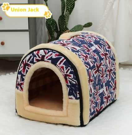 Cama Portátil para Mascotas Pequeñas y Medianas con Asa - Refugio Cálido y Acogedor - Image 17