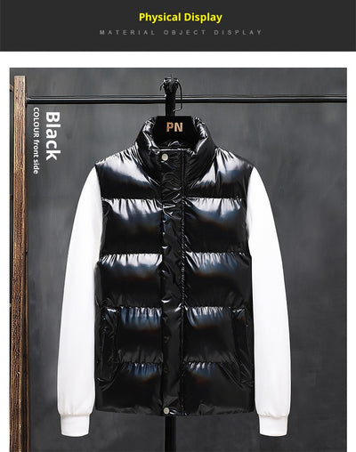 Chaleco Acolchado de Algodón para Hombre - Estilo Tendencia - Image 8