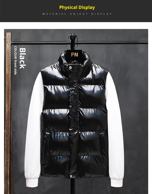 Chaleco Acolchado de Algodón para Hombre - Estilo Tendencia - Image 8