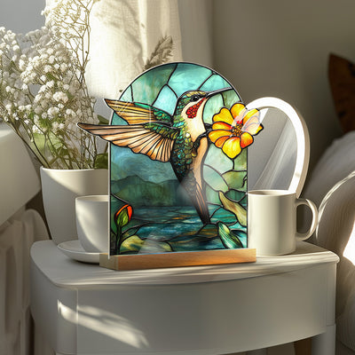 Adornos Decorativos Acrílicos con Efecto Cristal - Flores y Paisajes - Image 58
