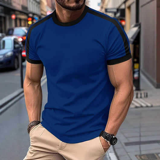 Playera Deportiva Casual de Manga Corta para Hombre - Image 3