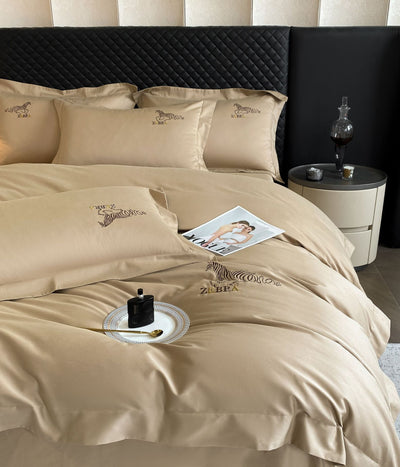 Juego de Cama Lujo Ligero Otoño Invierno 4 Piezas Acolchado Suave - Image 10