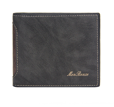 Billetera Corta para Hombre Diseño Moderno con Combinación de Texturas - Image 7