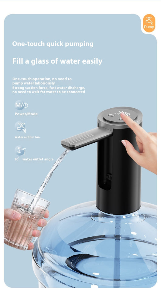 Bomba de Agua Eléctrica Recargable Minimalista - Image 13