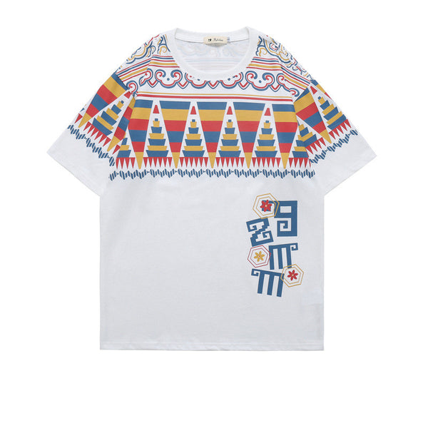 Playera de Moda Masculina Manga Corta Tendencia Instagram - Image 4