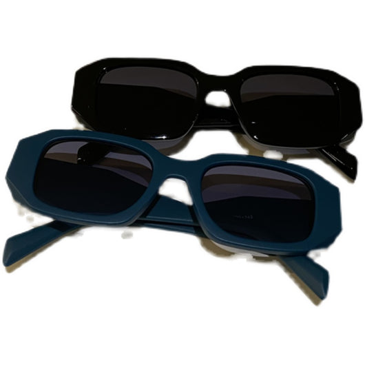 Gafas de Sol Irregulares con Protección UV - Unisex Estilo Black - Image 5