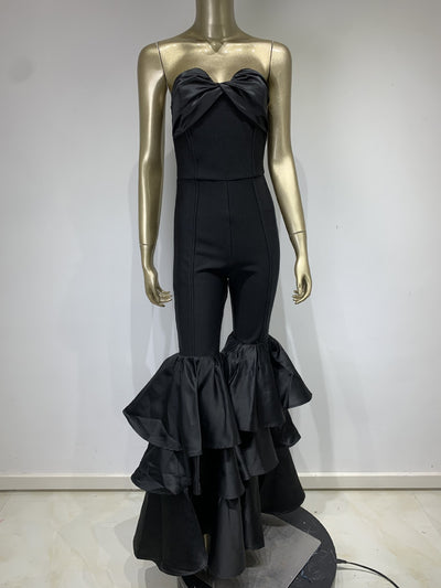 Jumpsuit Elegante Tubo con Diseño Bandage para Mujer - Image 4