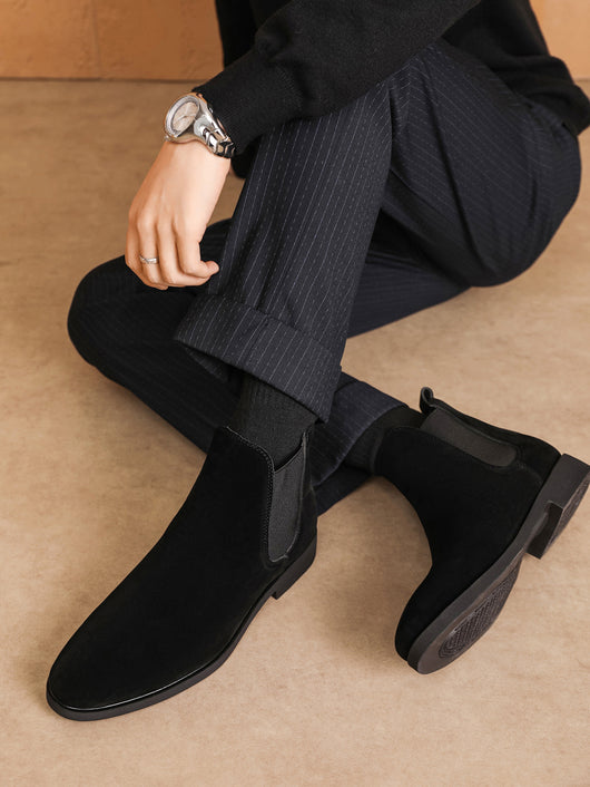 Zapatos Casuales Británicos con Elástico y Cordones para Hombre - Image 19