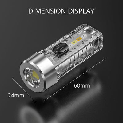 Linterna LED Portátil con Llavero - Luz Potente para Emergencias y Aventuras - Image 13