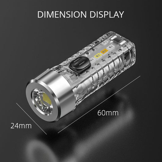 Linterna LED Portátil con Llavero - Luz Potente para Emergencias y Aventuras - Image 13