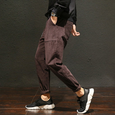 Pantalones de Pana Corte Ancho para Hombre - Image 2